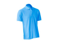  Koszulka polo męska z krótki rękawem PORA 210 - błękitna