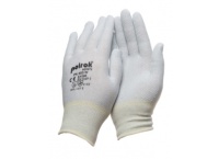 Polrok Rękawice antystatyczne ESD nylonowo węglowe nakrapiane PK403W