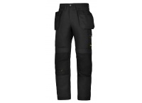  Spodnie AllroundWork z workami kieszeniowymi 6201 - czarne